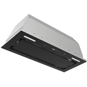 Range Hood Insert 30 Inch 800 CFM, Built-in Vent Hood Black Glass Gesture & Touch Control Kitchen Exhaust Fan, Mesh Filters Recirculating Stove H (Option: 30inch)